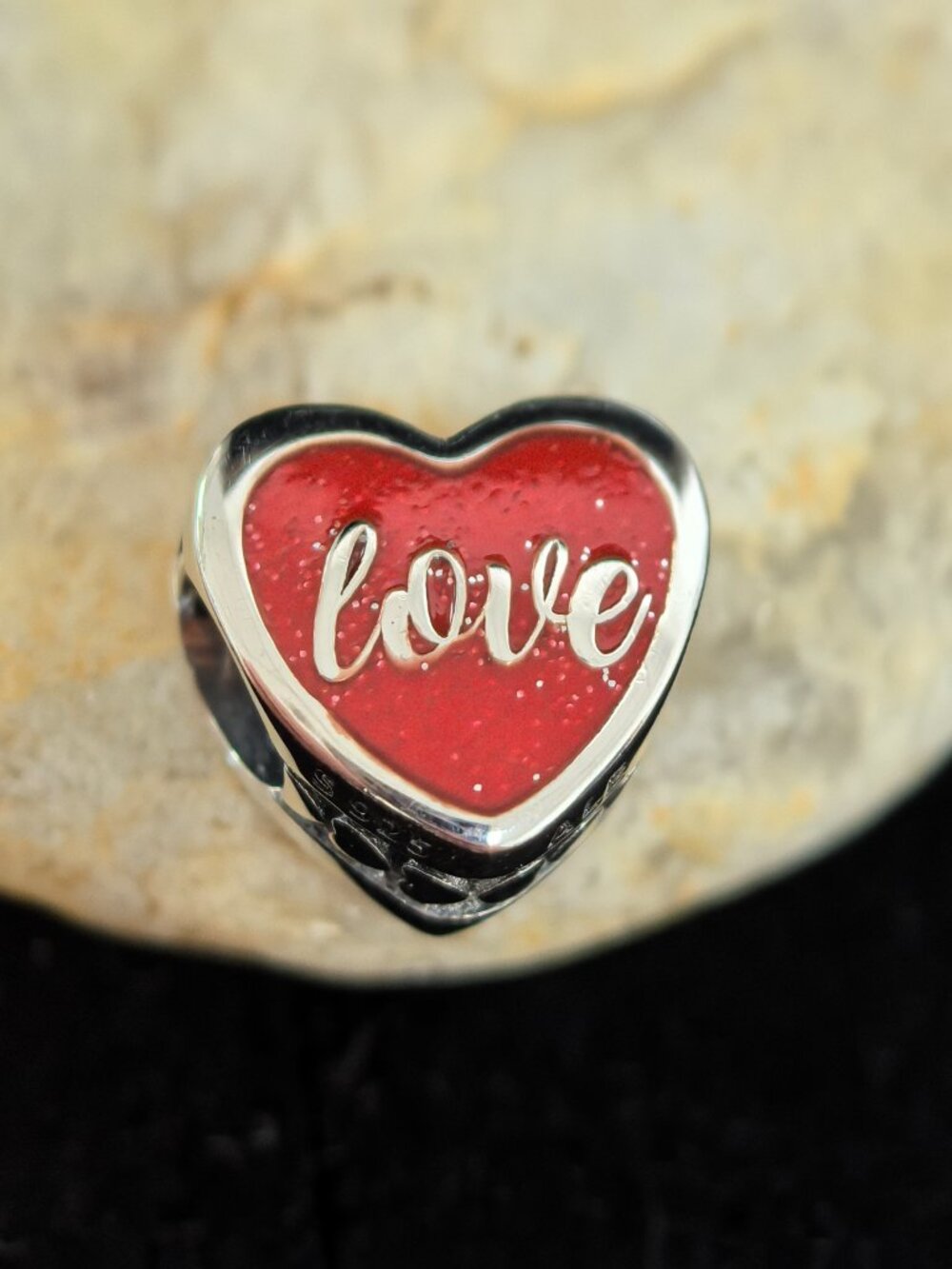 Pandora LOVE Exclusive Travel Heart Charm Pendant, S925 Silver Jewelry